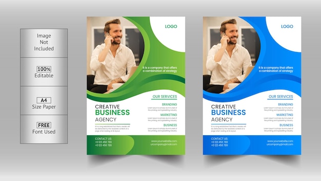 Creative Corporate Business Agency Flyer