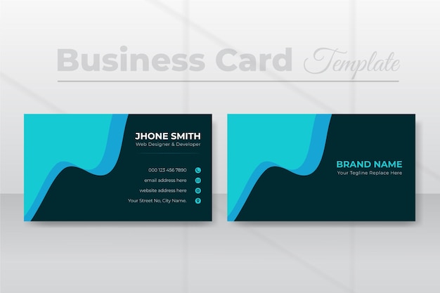 Creative corporate business card design