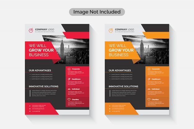 Creative Corporate Business Flyer Template set