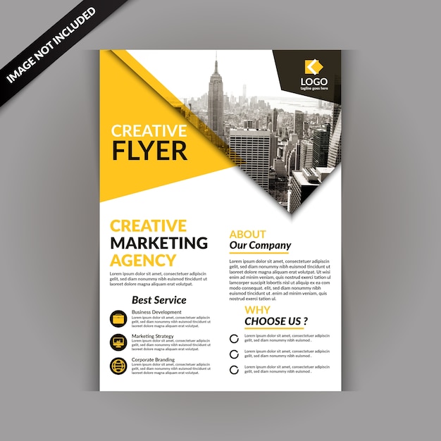 Creative corporate business flyer