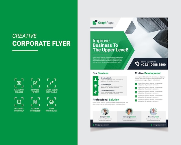 Creative Corporate Flyer Template