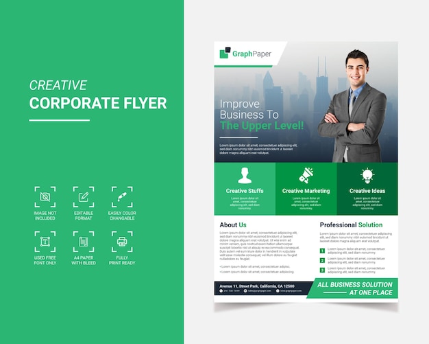 Creative Corporate Flyer Template