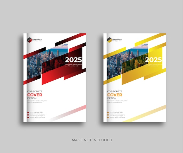 Creative Corporate Professional Book Cover Design Template