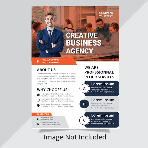 Creative Corporate Professional business flyer template