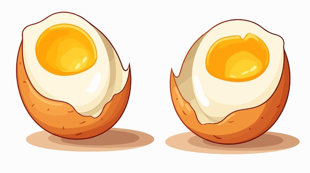 Creative and Delicious Boiled Egg Breakfast Concept