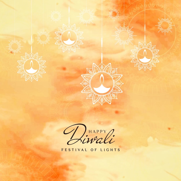 Creative design for diwali festival