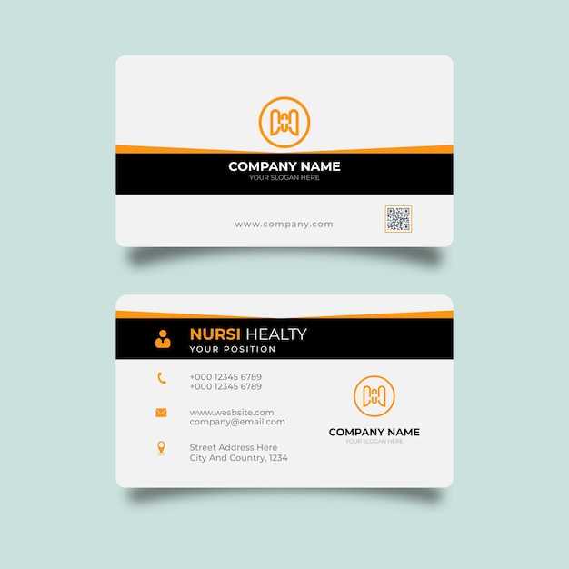 Creative design professional business card  