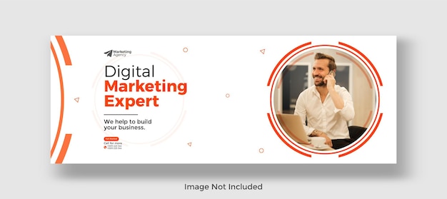 Creative amp Digital Marketing Agency and Corporate Facebook Cover Template Design