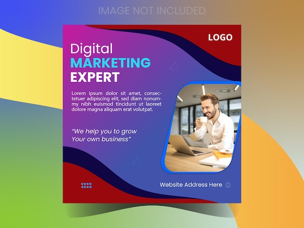 Creative Digital Marketing Expert Design Templated