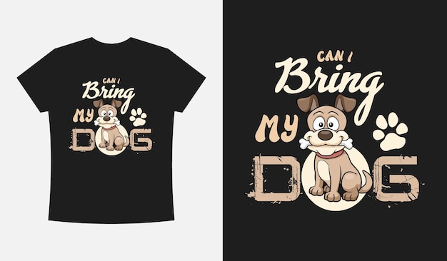 Creative Dog Tshirt Design Template