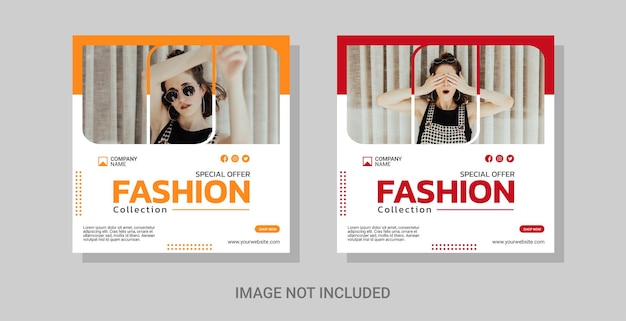 Creative Fashion Instagram Post Template