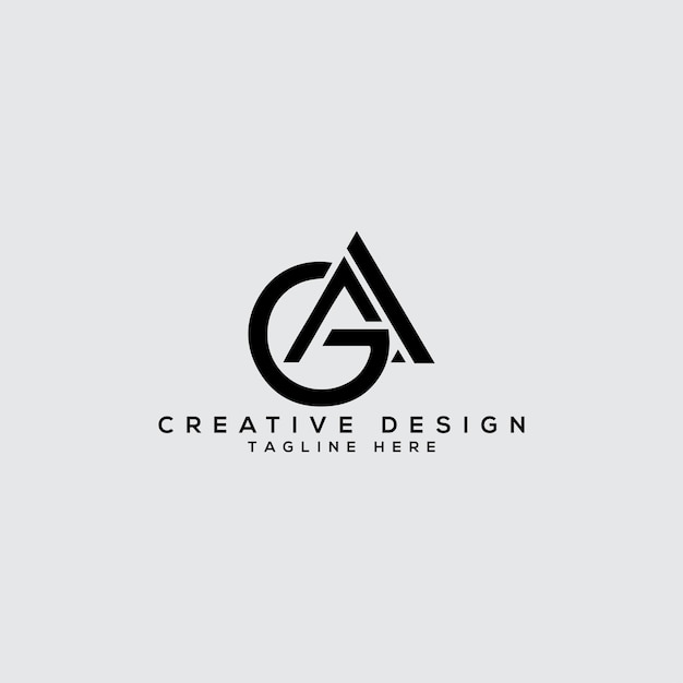 Creative ga logo design