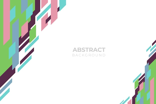 Creative geometric background template