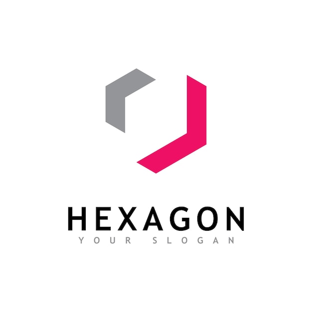 Creative Hexagon logo vector design