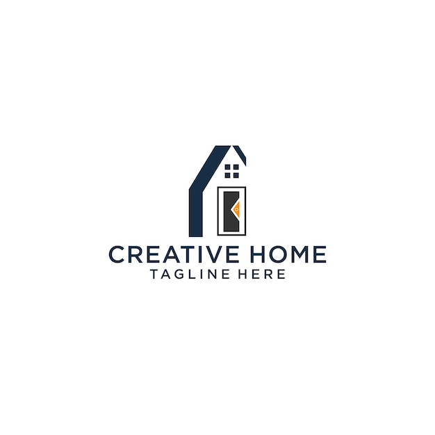 Creative home logo icon design