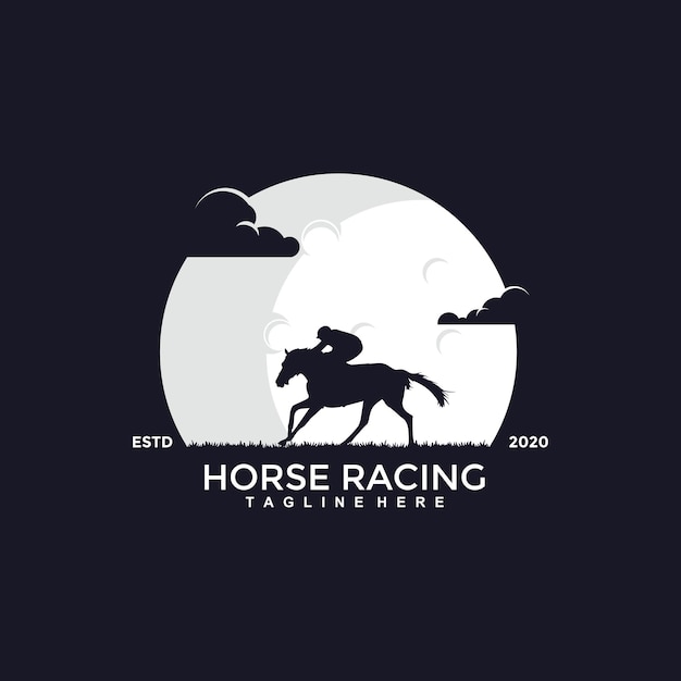 creative horse racing design concepts illustrations 