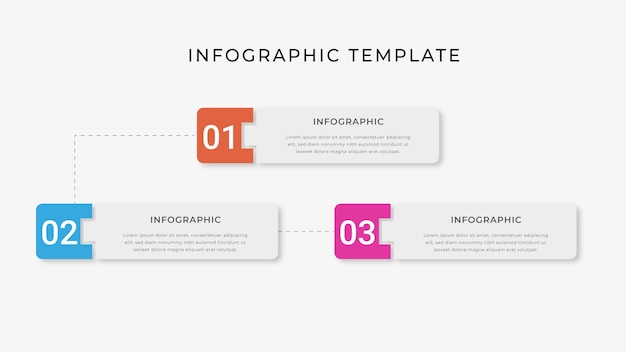 Creative infographic option and presentation design