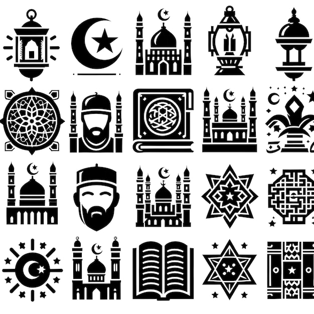 Creative islamic icons