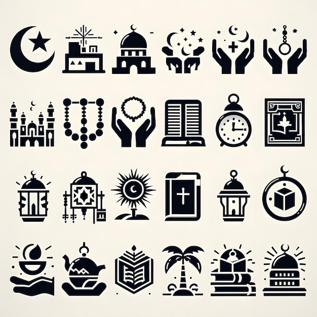 Creative islamic icons