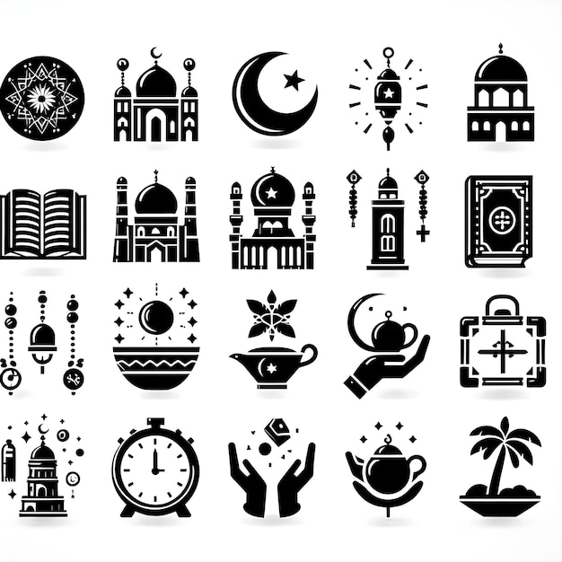 Creative islamic icons