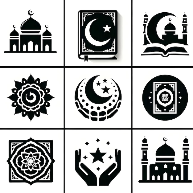 Creative islamic icons