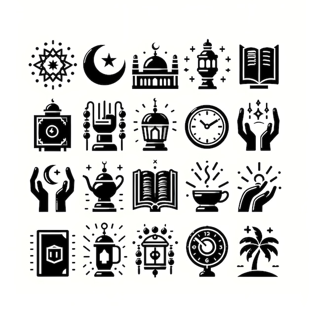 Creative islamic icons