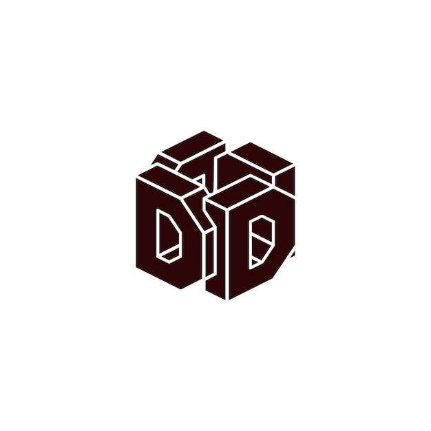 creative letter d logo design