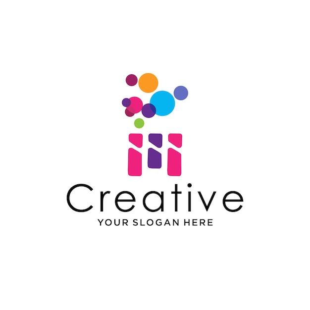 Creative logo icon design vector