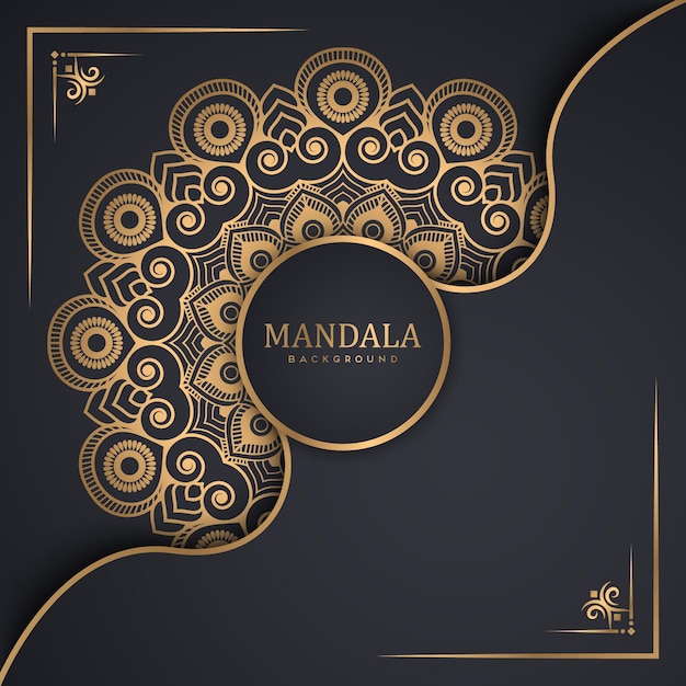 Creative Luxury mandala background design