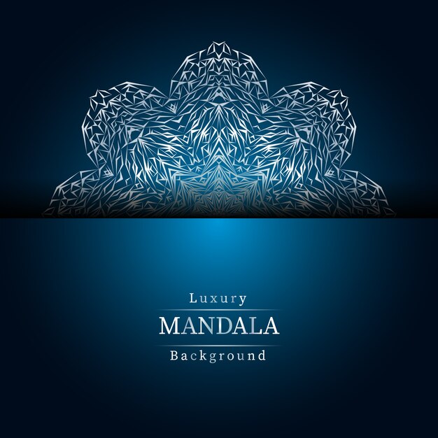 Vector creative luxury mandala background