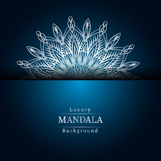 Vector creative luxury mandala background