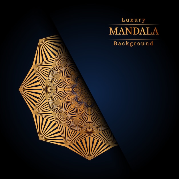 Vector creative luxury mandala background