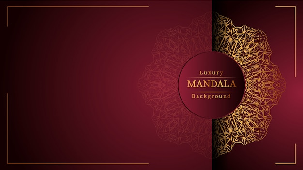 Creative Luxury mandala background