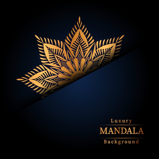 Creative luxury mandala background