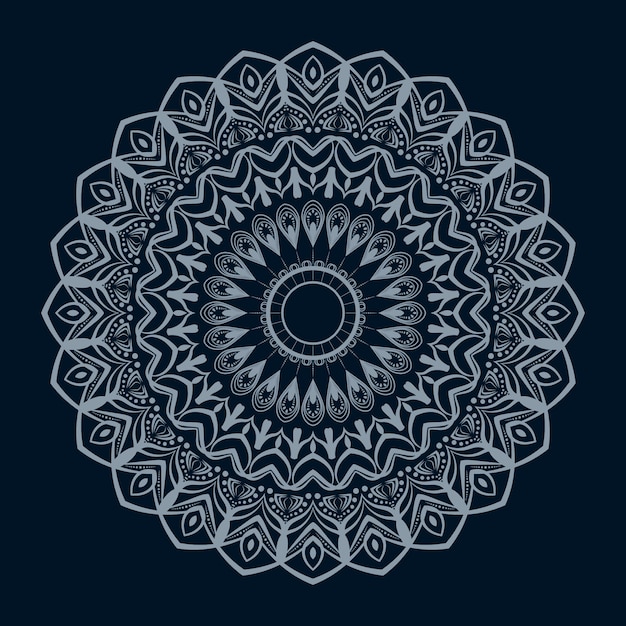 Creative luxury mandala illustration