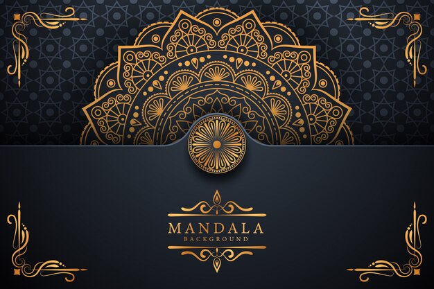 Creative luxury mandala king