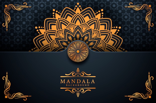 Creative luxury mandala king