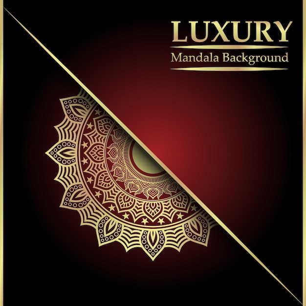 creative luxury ornamental mandala pattern art design