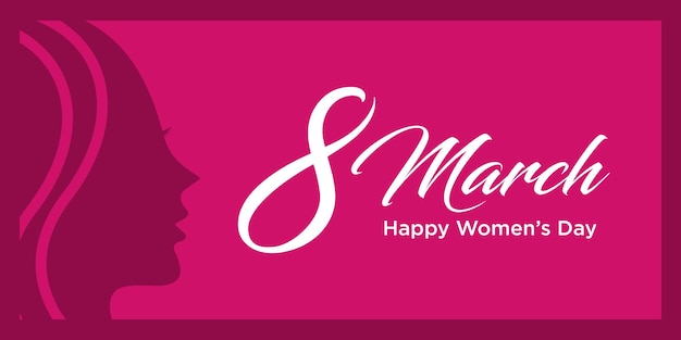 Creative march women39s day celebration background Premium Vector