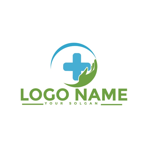 Creative medical logo and healthcare concept vector Design