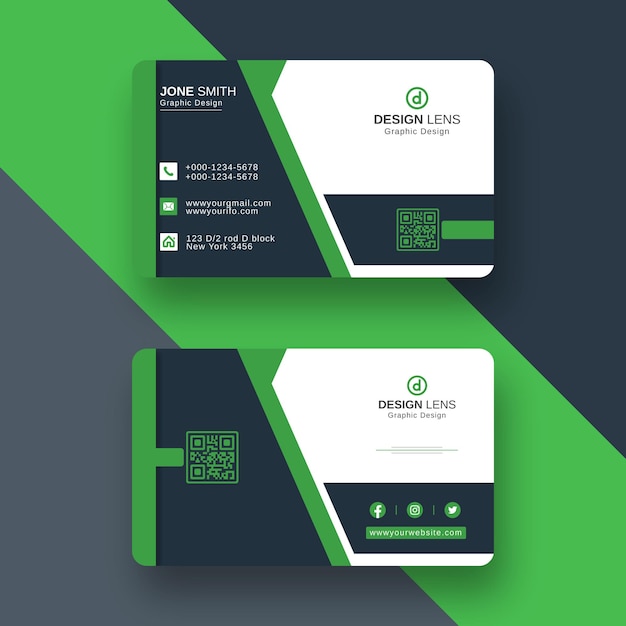 Creative Minimal Business Card Template