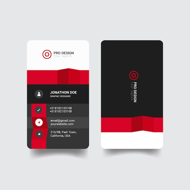 Creative Modern business card template design