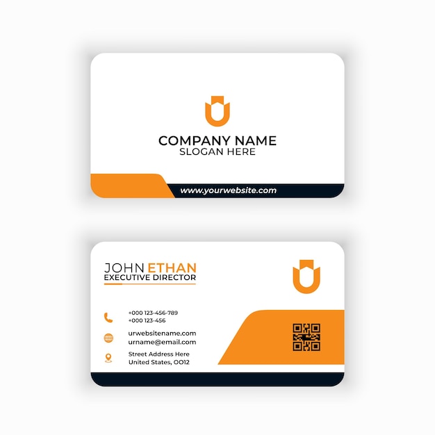 creative modern business card template