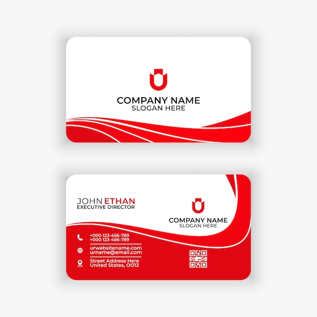 creative modern business card template