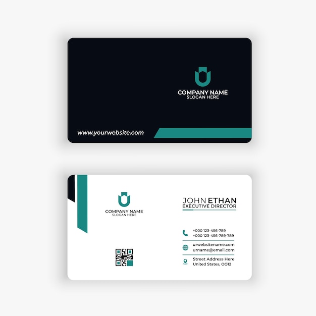 creative modern business card template