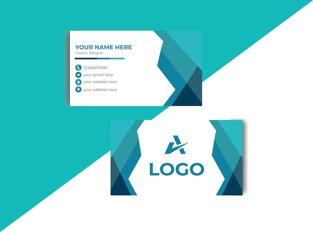 Creative and modern business card template