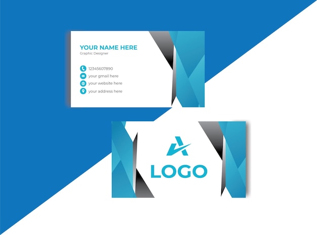 Creative and modern business card template