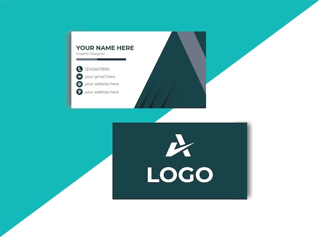 Creative and modern business card template