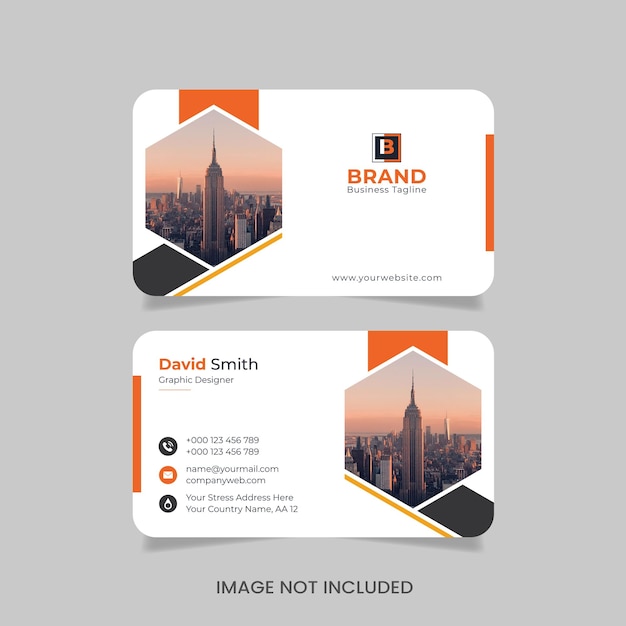 Creative modern business card