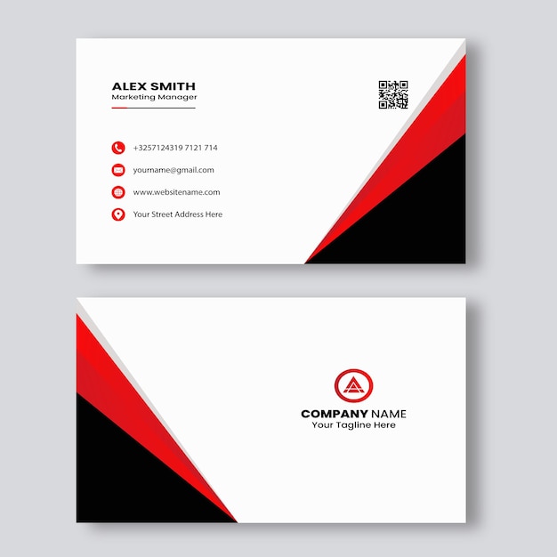 Creative modern business card